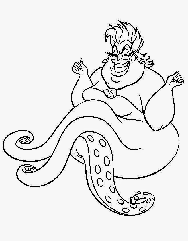 Ariel Coloring Pages for Adults 74