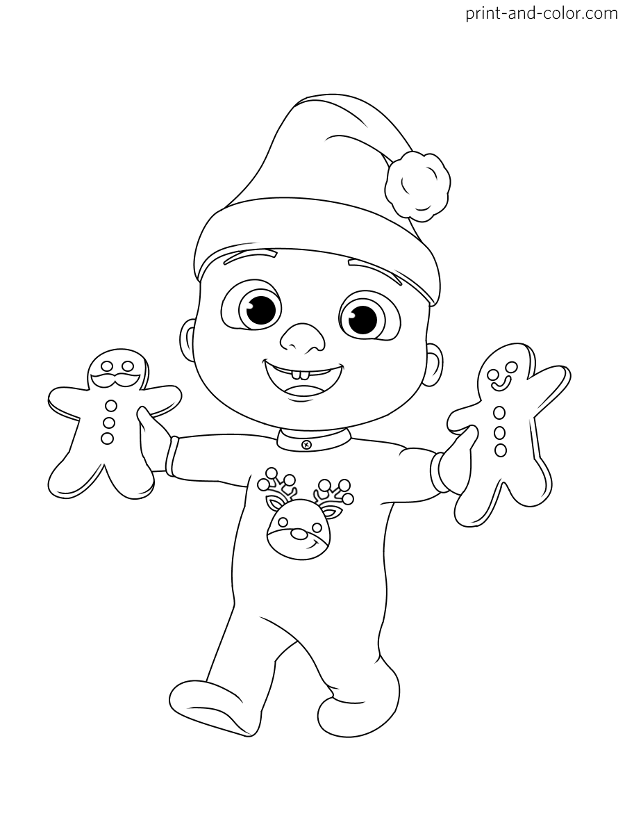 Cocomelon Coloring Pages Free Printable 13