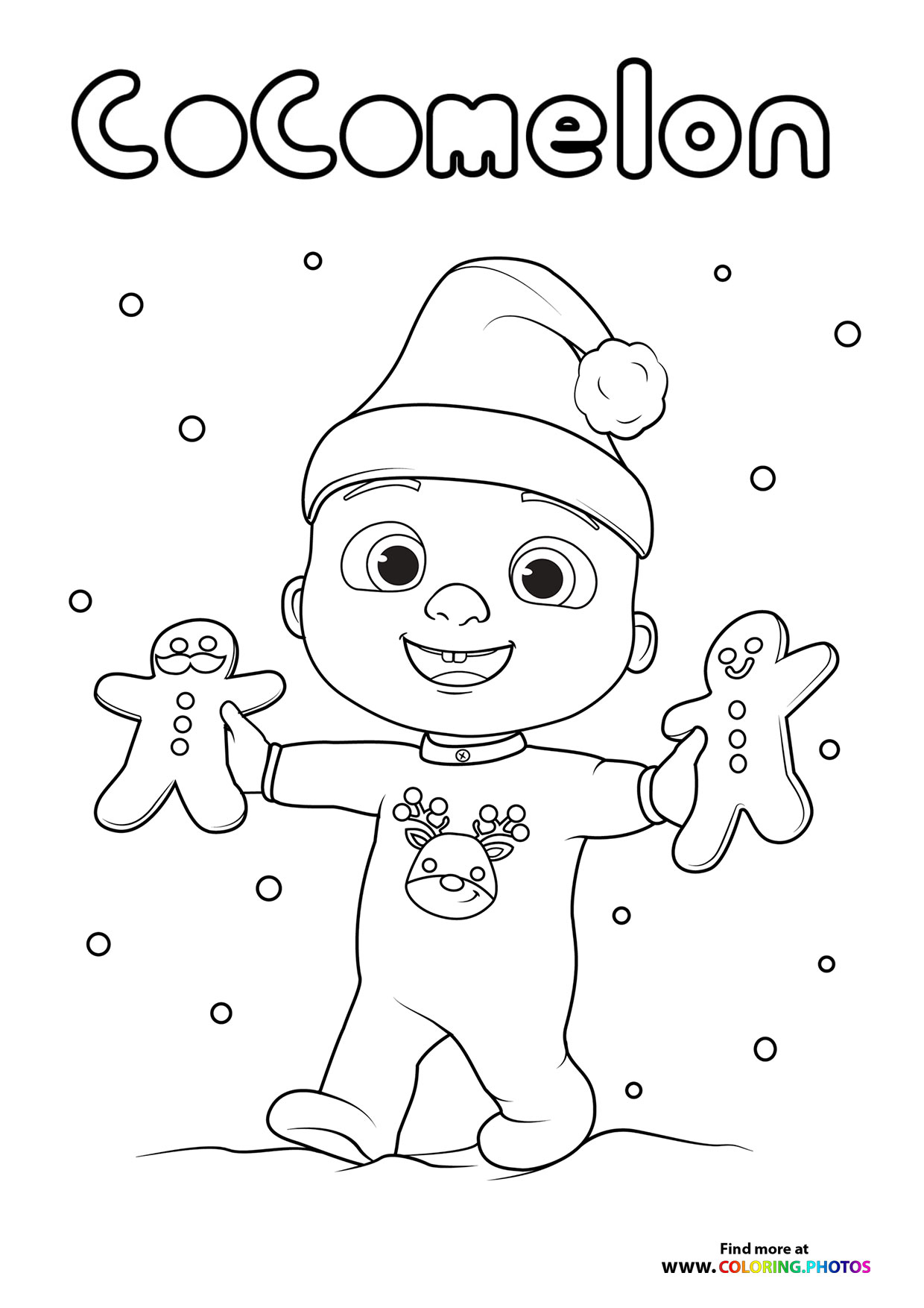 Cocomelon Coloring Pages Free Printable 15