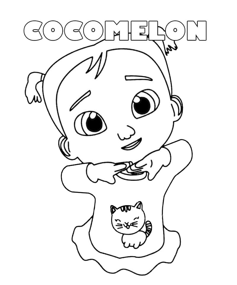 Cocomelon Coloring Pages Free Printable 17