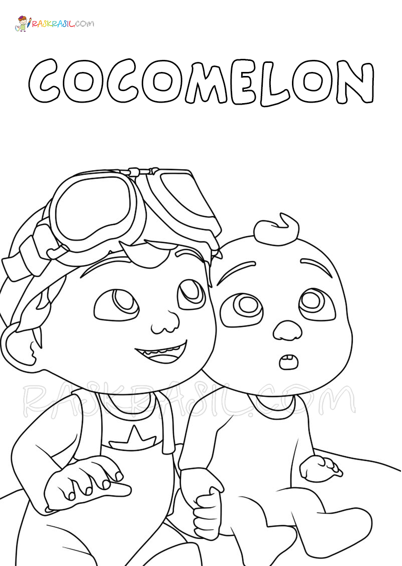 Cocomelon Coloring Pages Free Printable 18