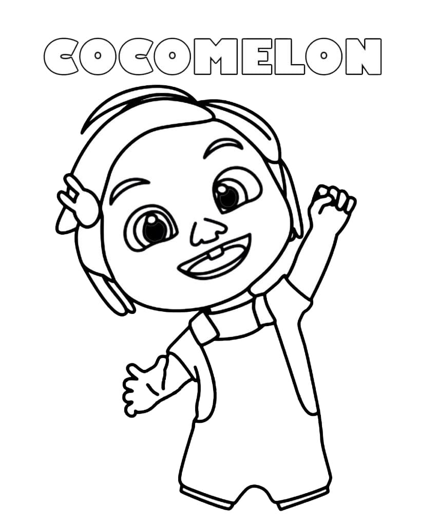 Cocomelon Coloring Pages Free Printable 19