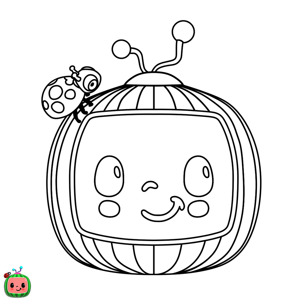 Cocomelon Coloring Pages Free Printable 2