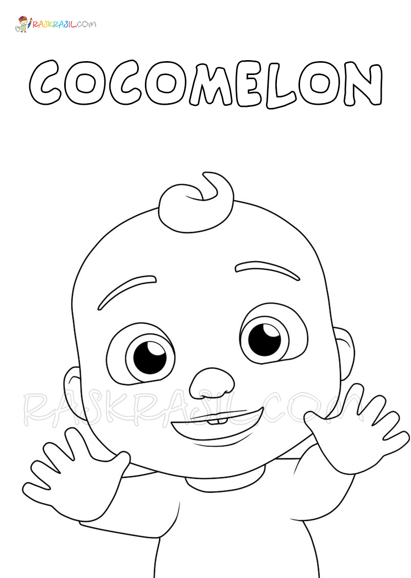 Cocomelon Coloring Pages Free Printable 26