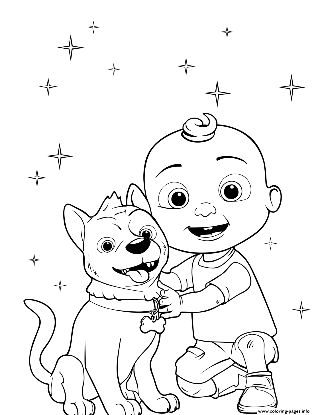 Cocomelon Coloring Pages Free Printable 33