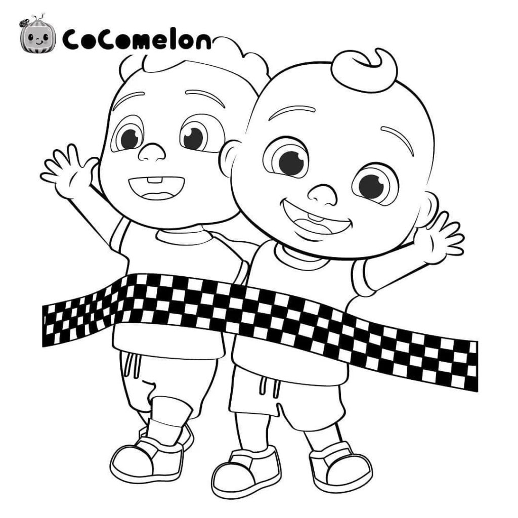 Cocomelon Coloring Pages Free Printable 35