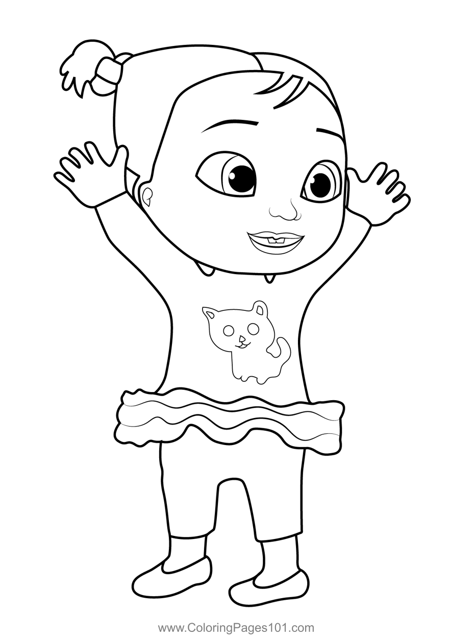 Cocomelon Coloring Pages Free Printable 36