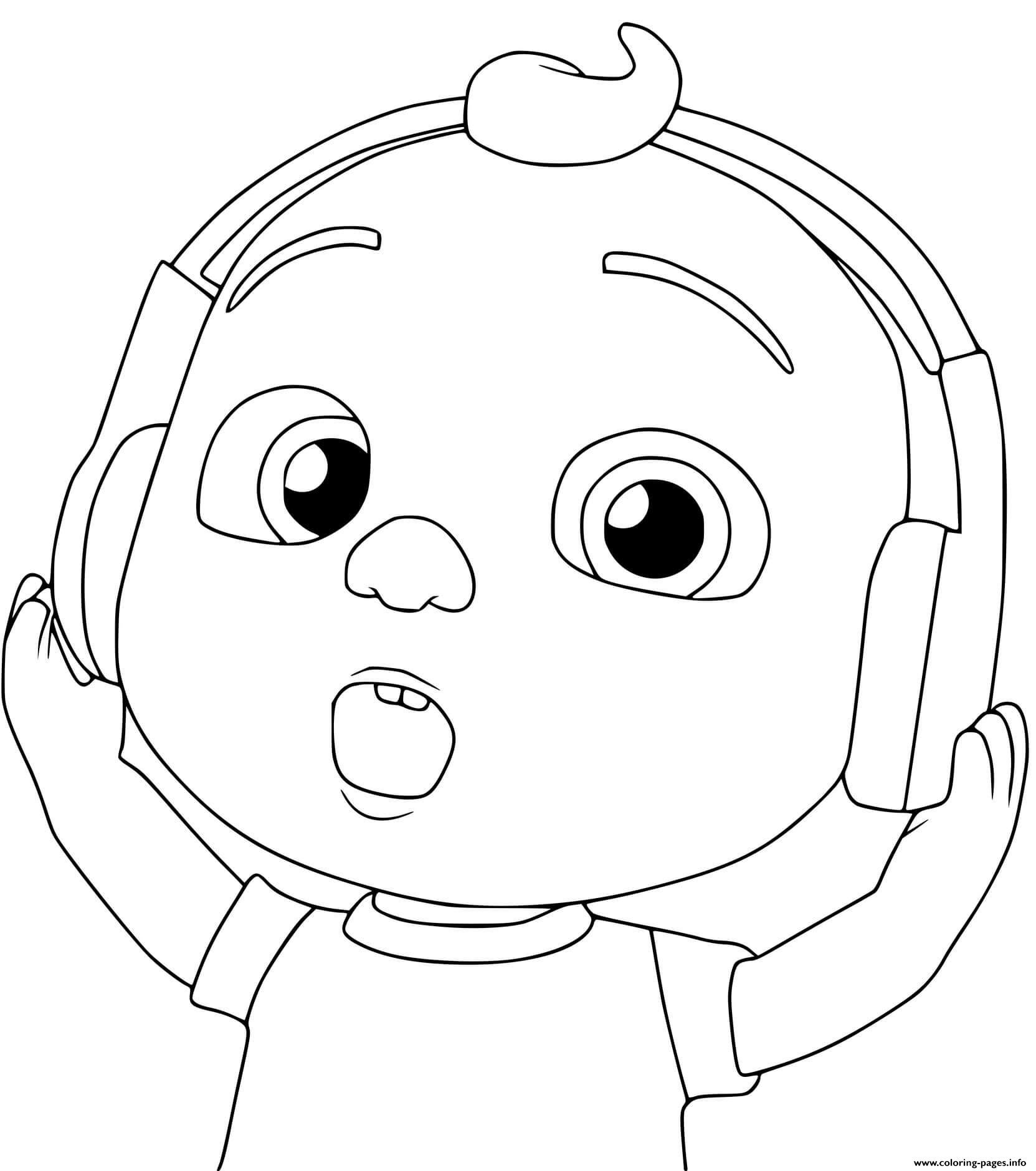 Cocomelon Coloring Pages Free Printable 4