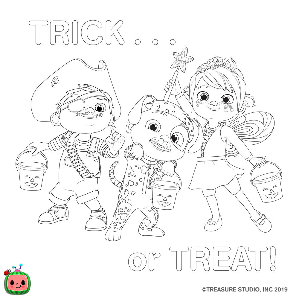 Cocomelon Coloring Pages Free Printable 40