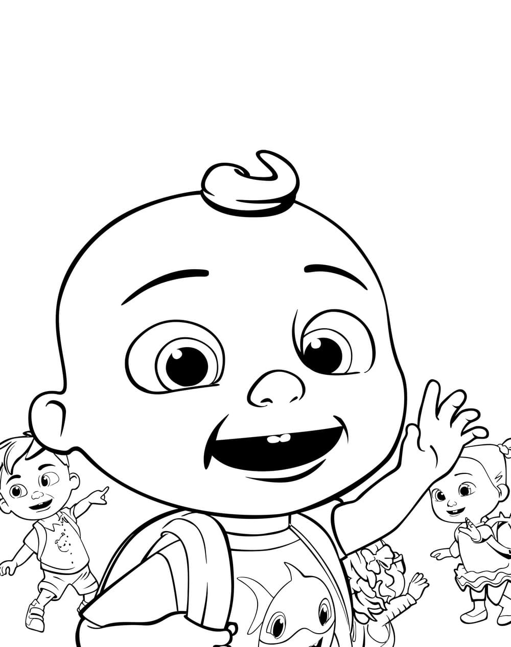 Cocomelon Coloring Pages Free Printable 42