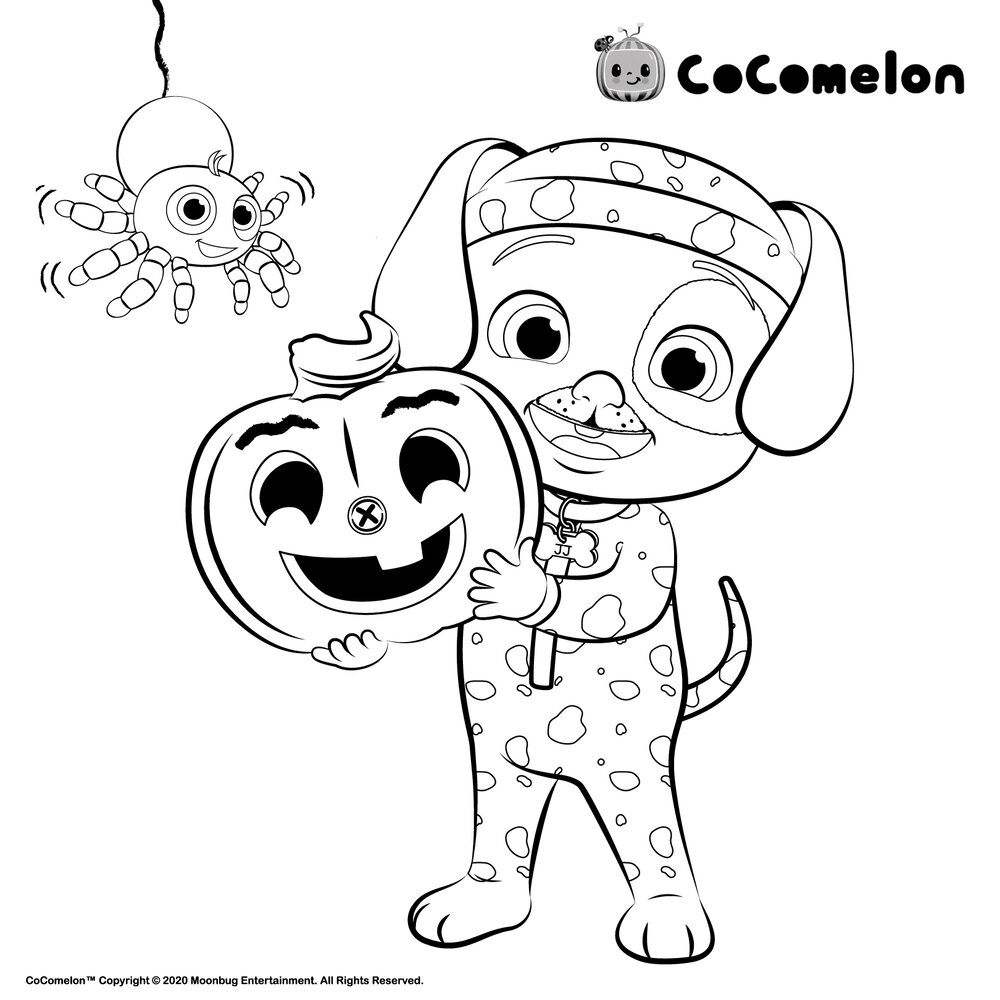 Cocomelon Coloring Pages Free Printable 43