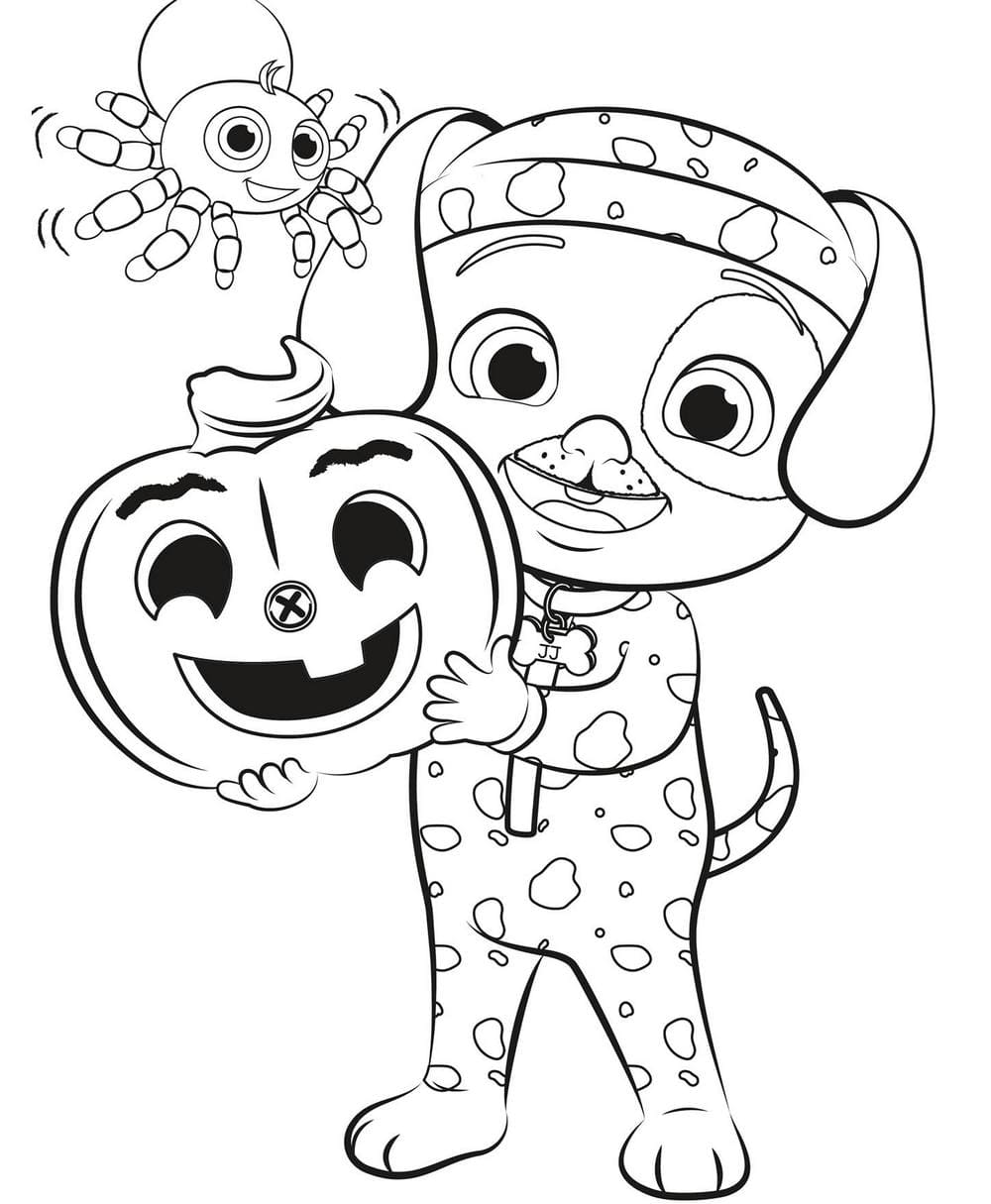 Cocomelon Coloring Pages Free Printable 5