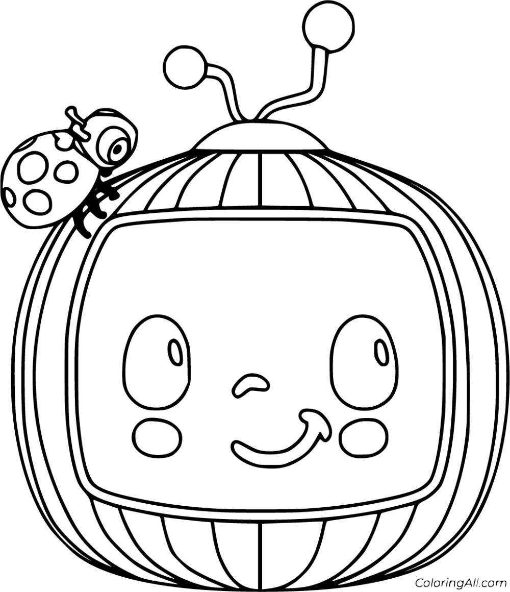 Cocomelon Coloring Pages Free Printable 51