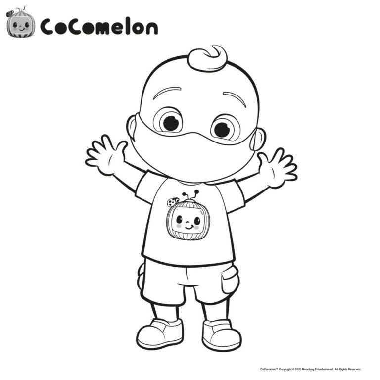 Cocomelon Coloring Pages Free Printable 52