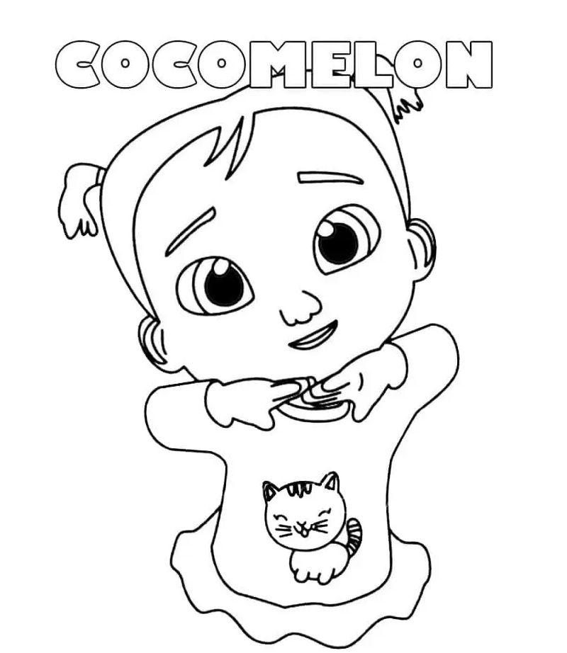 Cocomelon Coloring Pages Free Printable 56