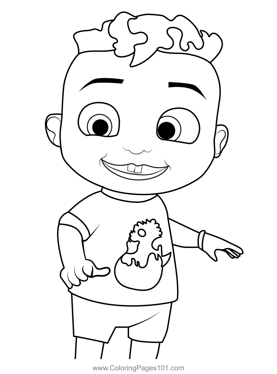 Cocomelon Coloring Pages Free Printable 59