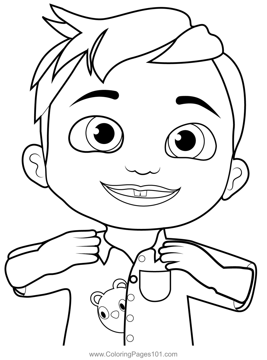 Cocomelon Coloring Pages Free Printable 60