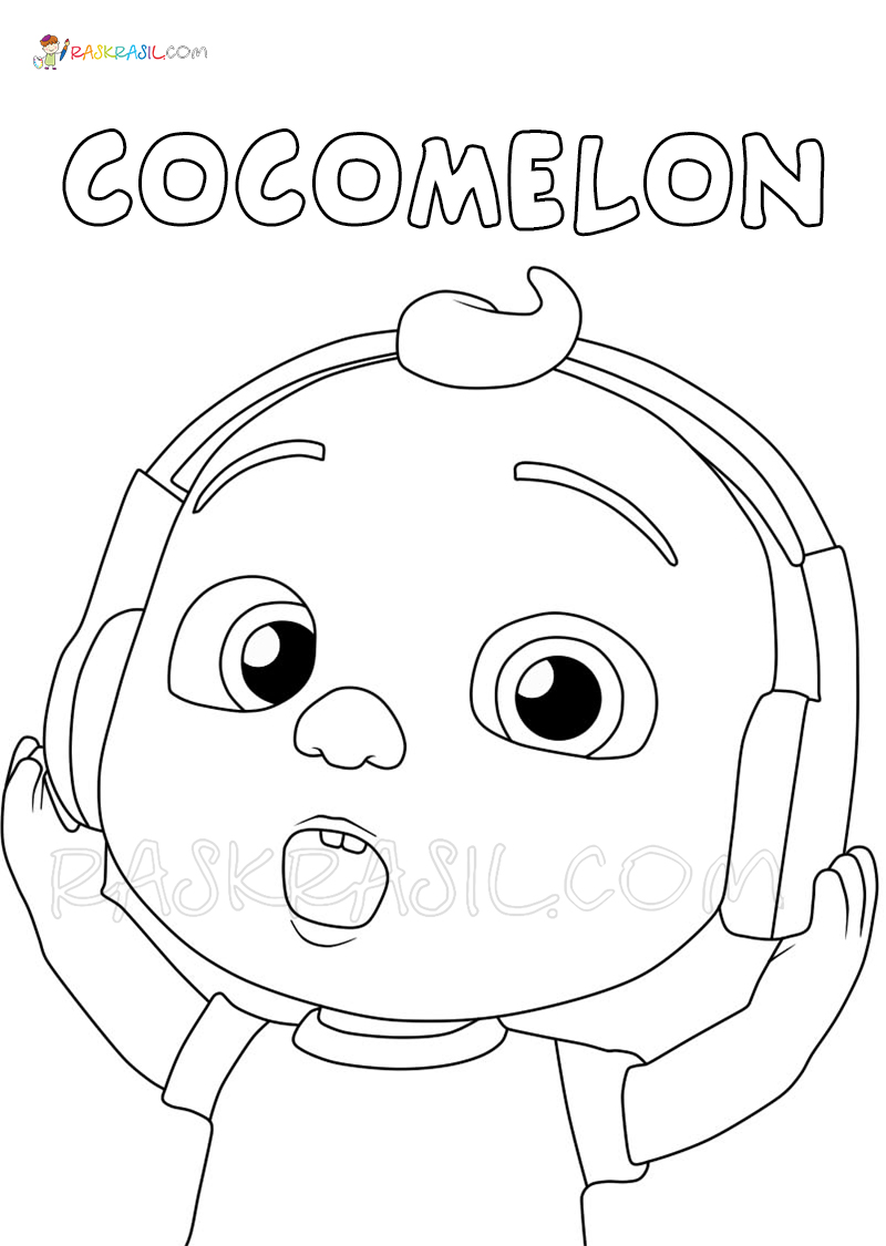 Cocomelon Coloring Pages Free Printable 61