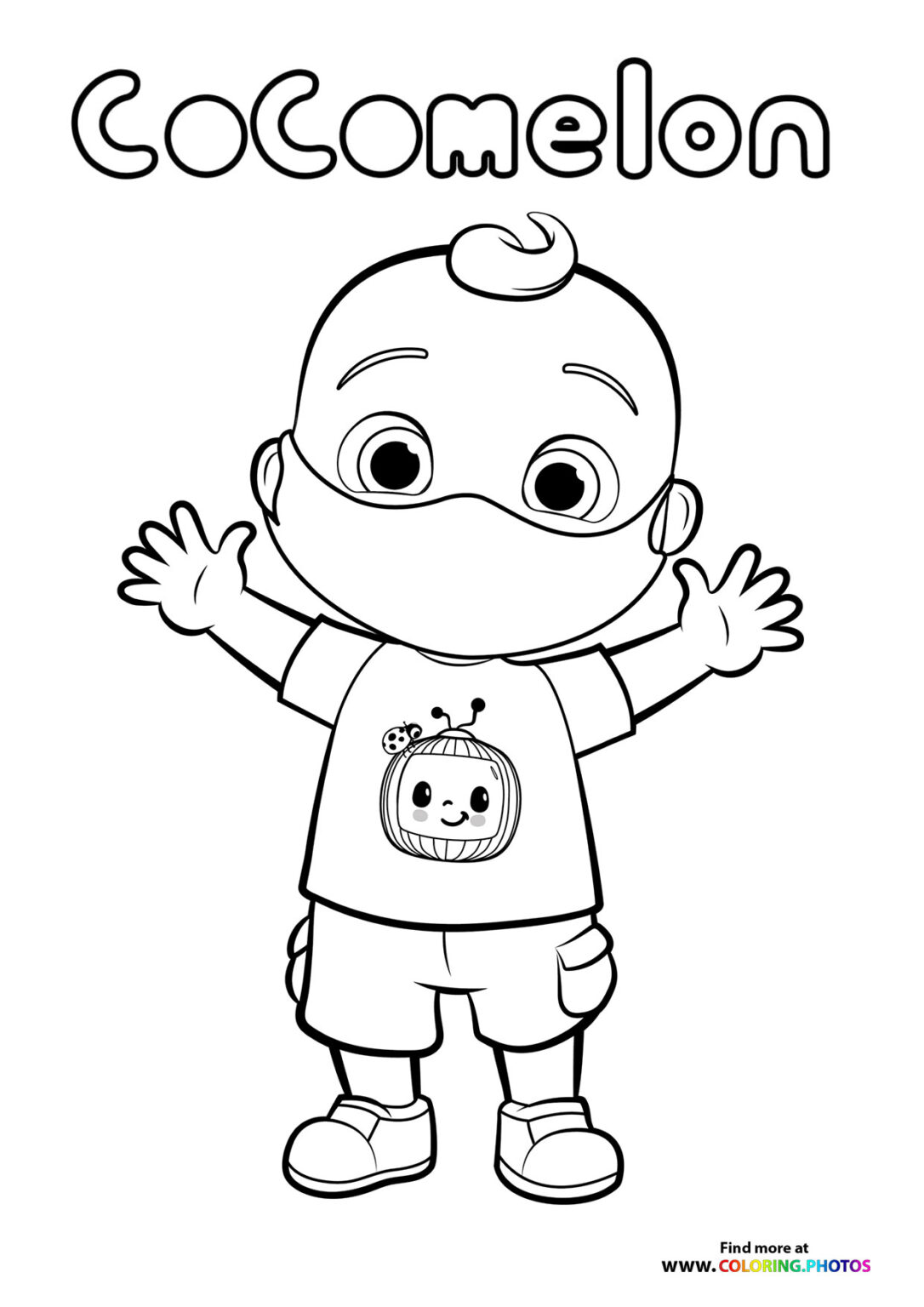 Cocomelon Coloring Pages Free Printable 7