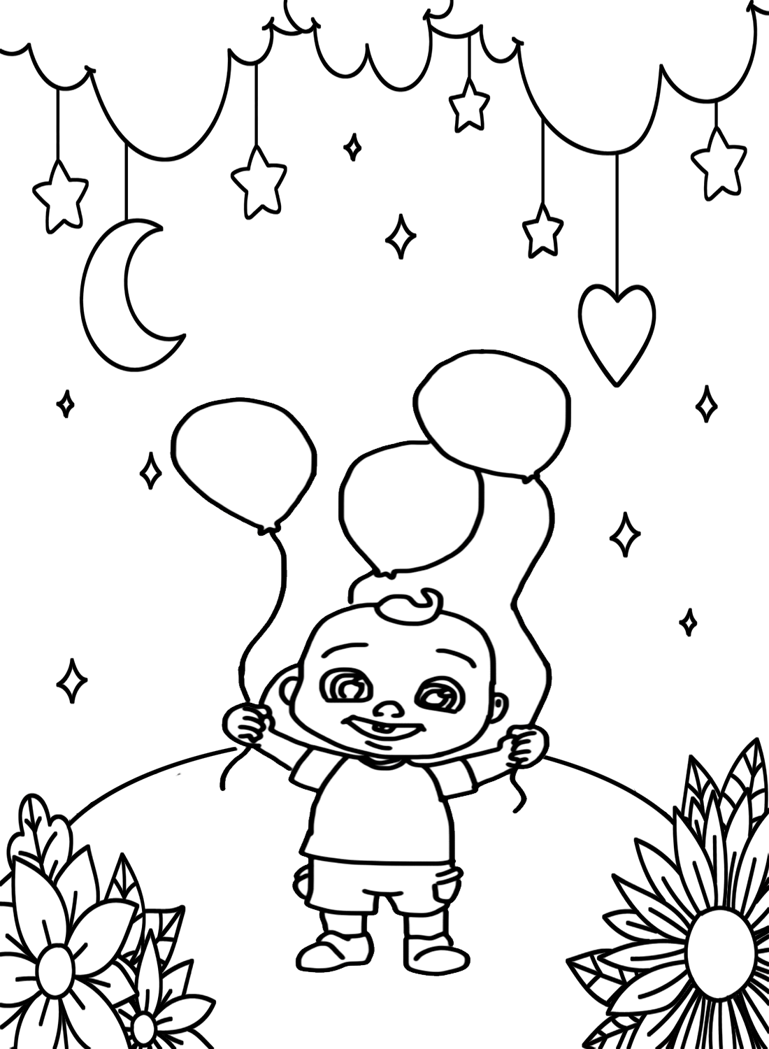 Cocomelon Coloring Pages Free Printable 71