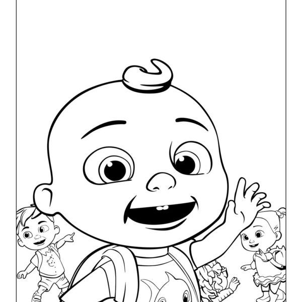 Cocomelon Coloring Pages Free Printable 72