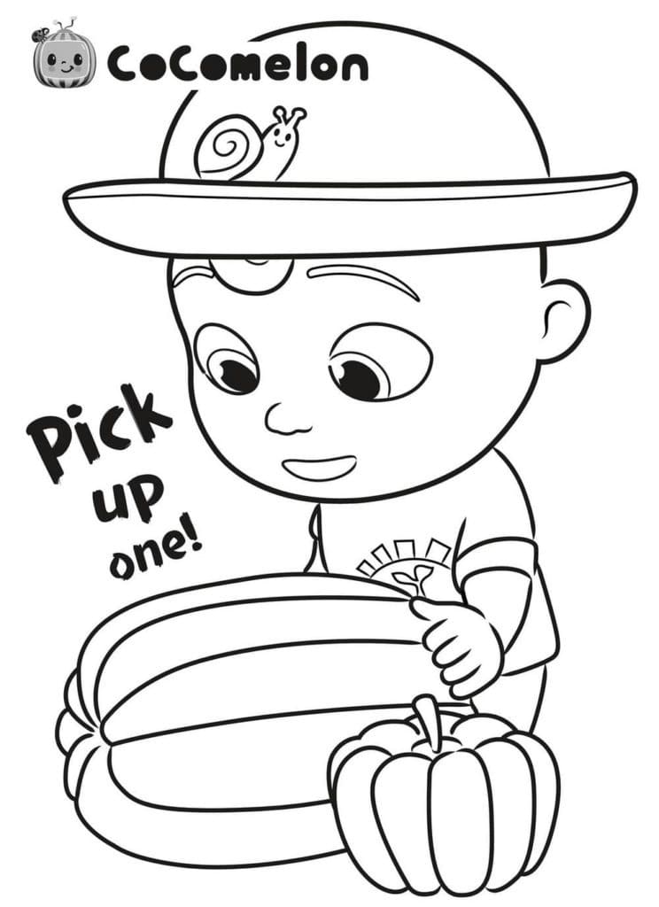 Cocomelon Coloring Pages Free Printable 76