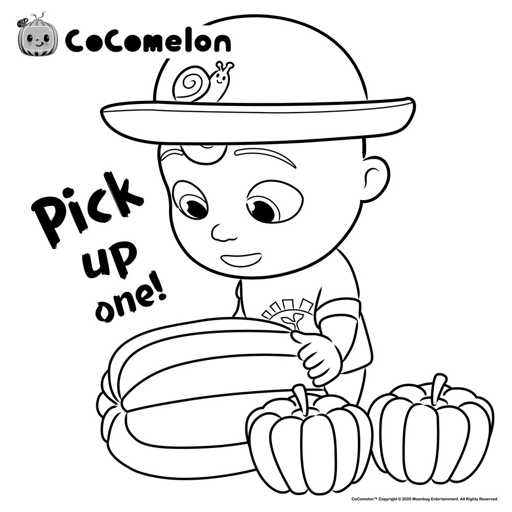 Cocomelon Coloring Pages Free Printable 77