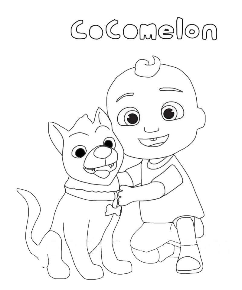 Cocomelon Coloring Pages Free Printable 79