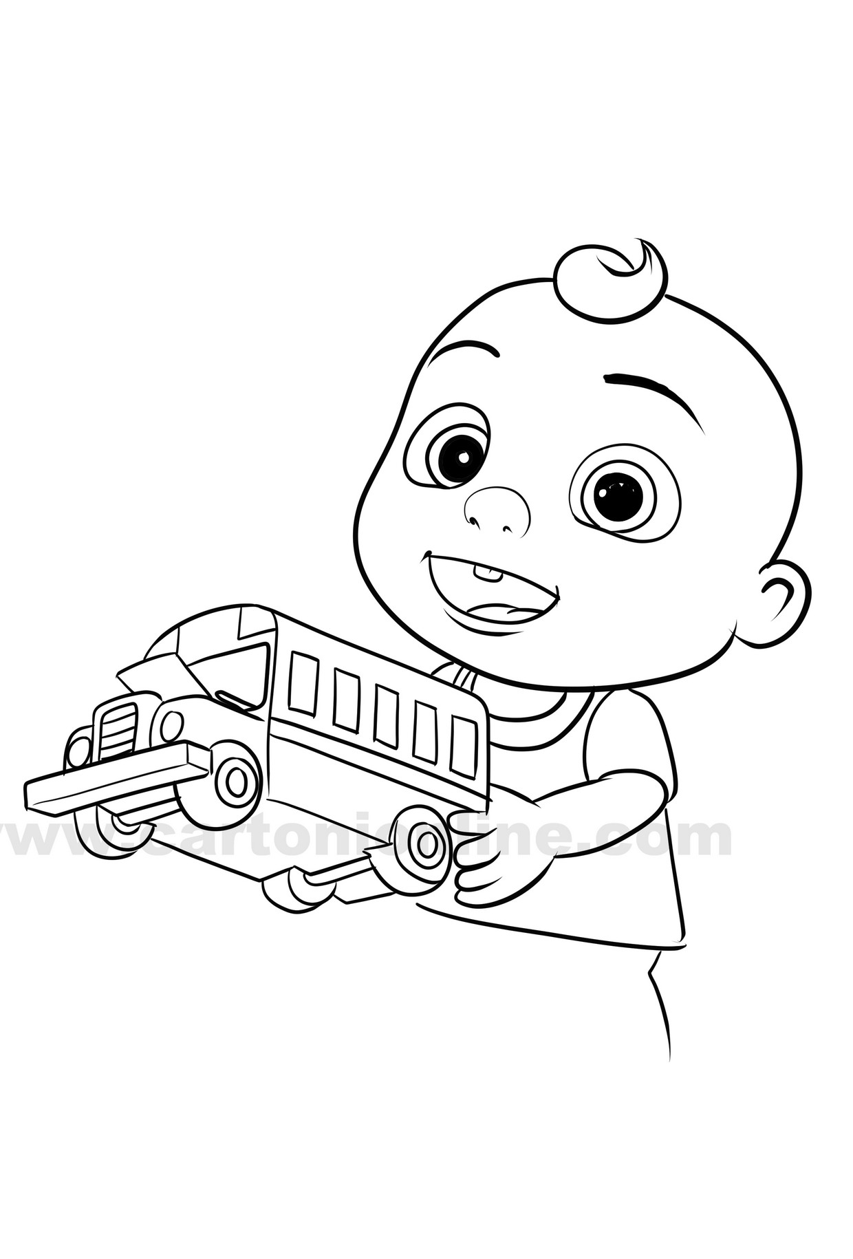 Cocomelon Coloring Pages Free Printable 80