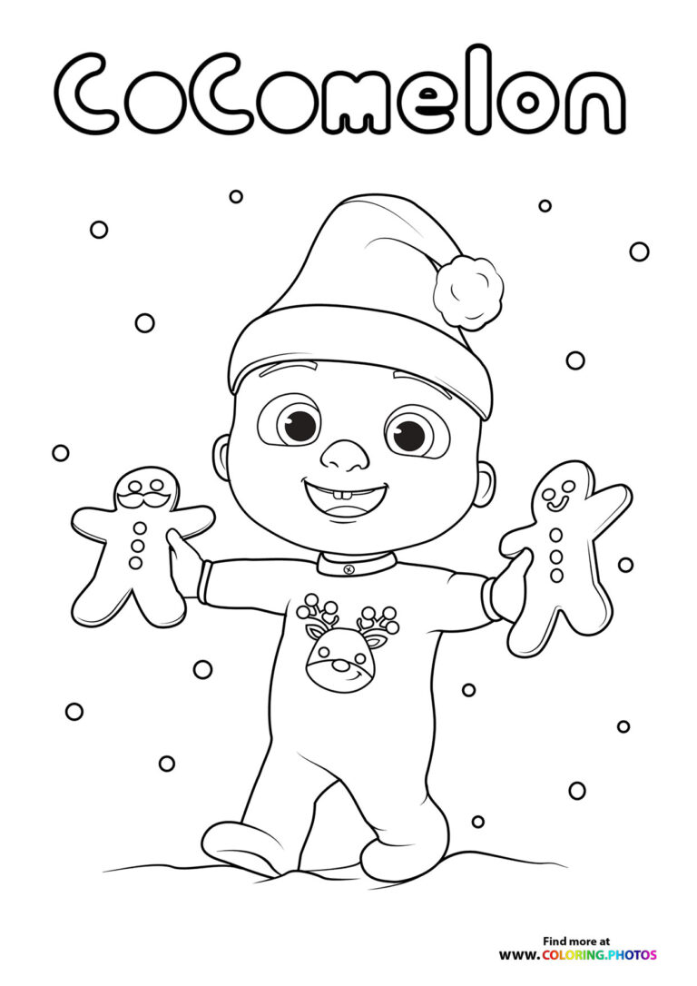 Cocomelon Coloring Pages Free Printable 85