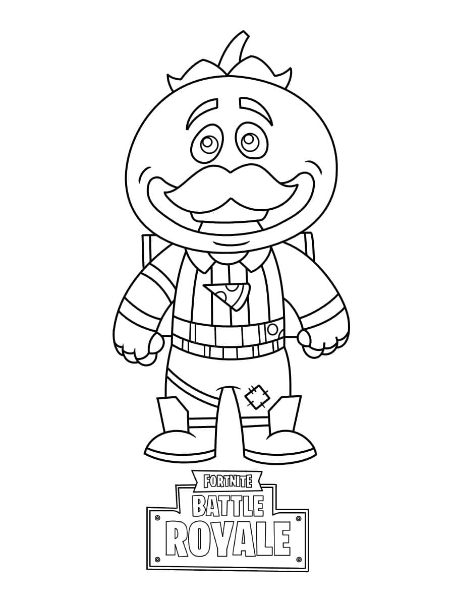 Cool Fortnite Coloring Pages Skins 102