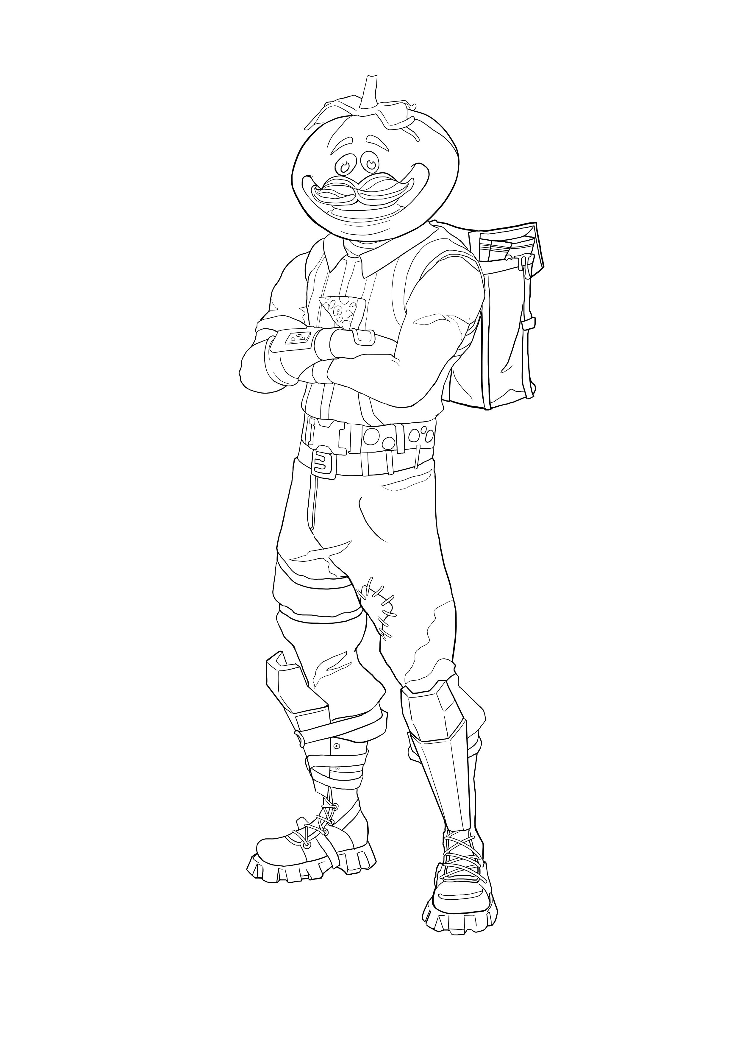 Cool Fortnite Coloring Pages Skins 57