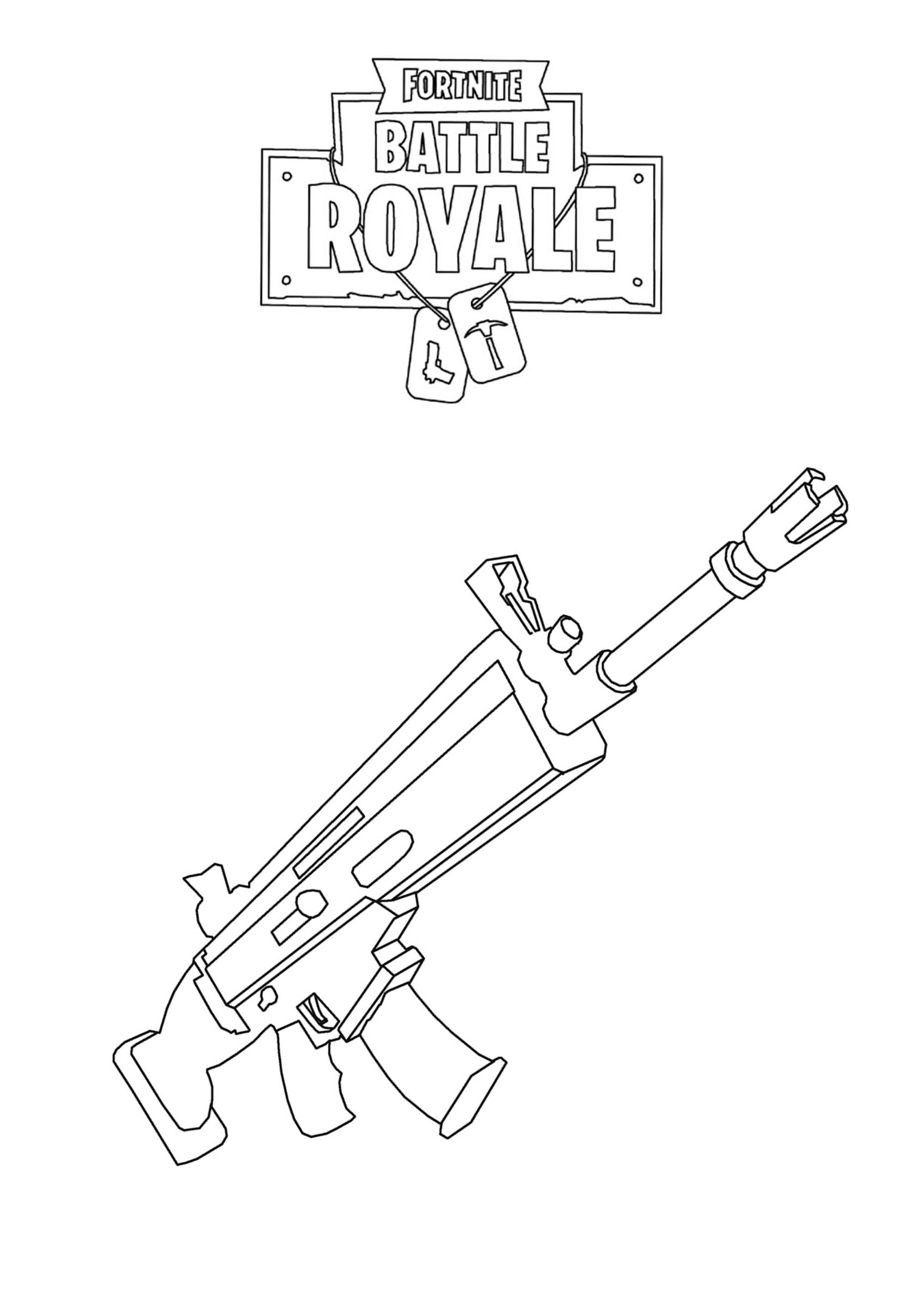 Cool Fortnite Coloring Pages Skins 82