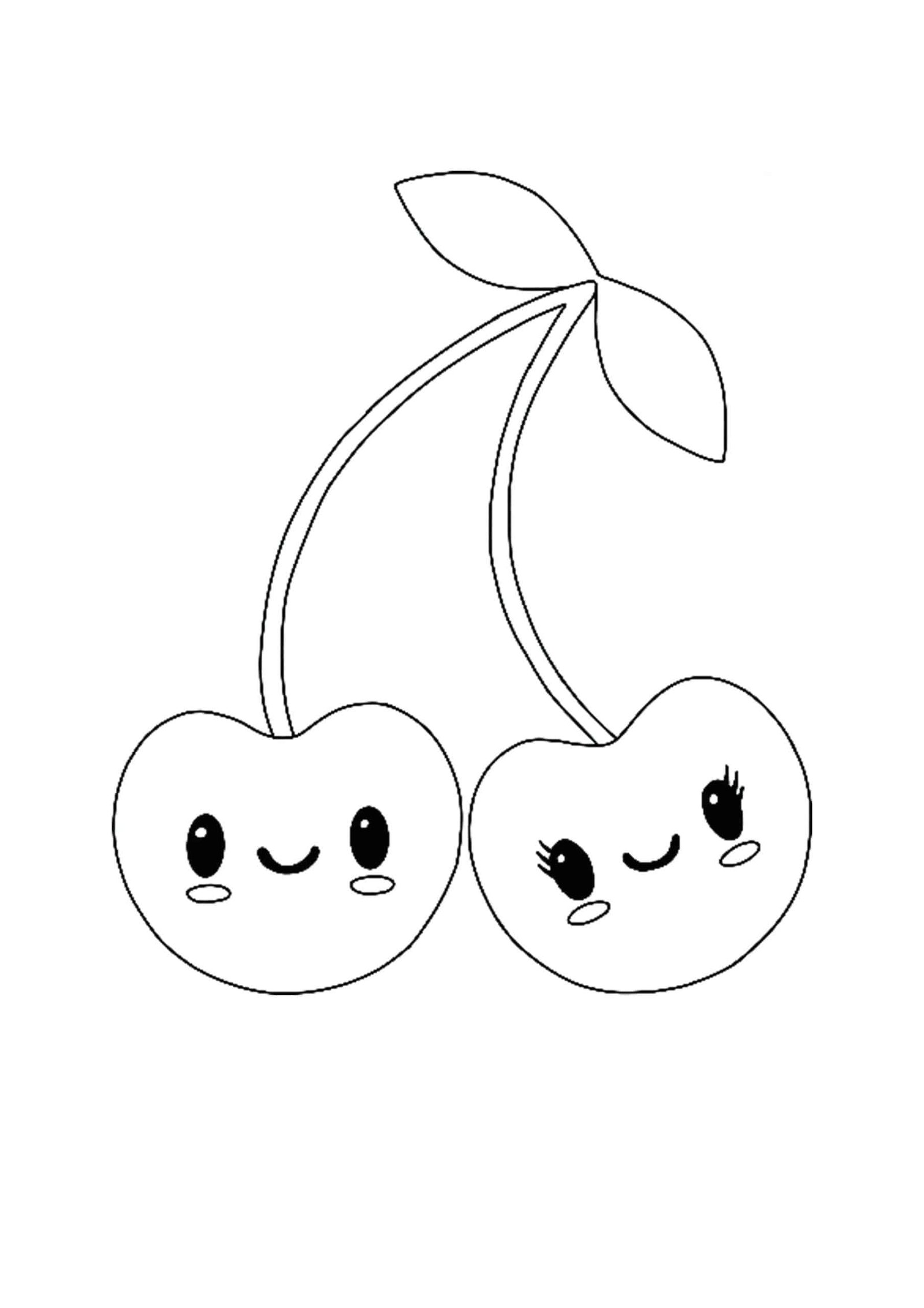 Cute Kawaii Food Coloring Pages FREE Printable 128