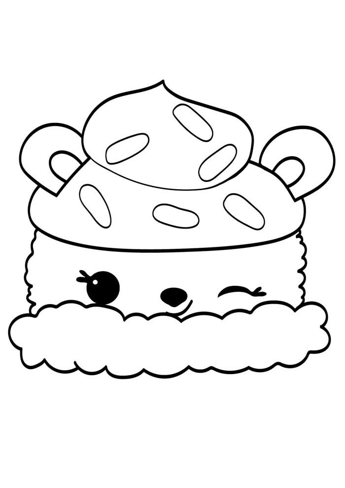 Cute Kawaii Food Coloring Pages FREE Printable 143