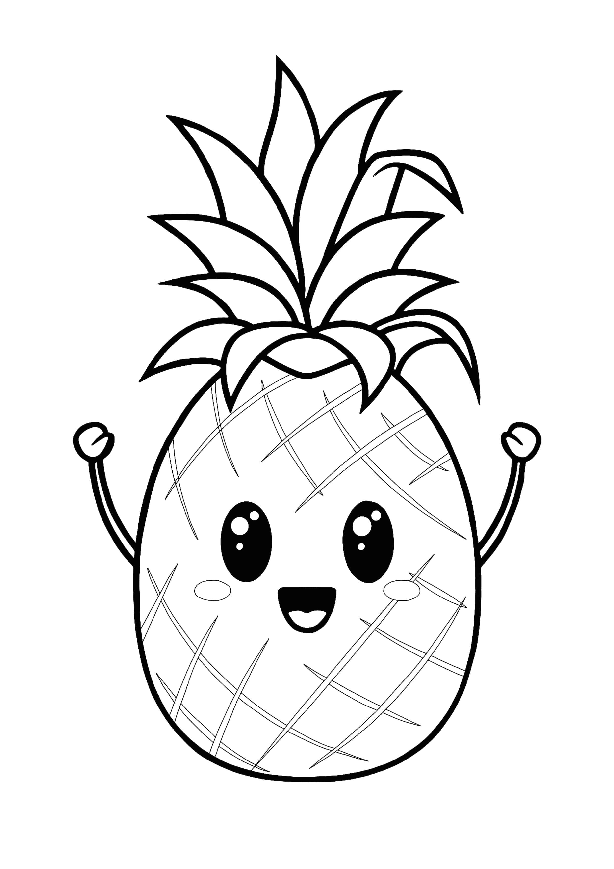 Cute Kawaii Food Coloring Pages FREE Printable 144