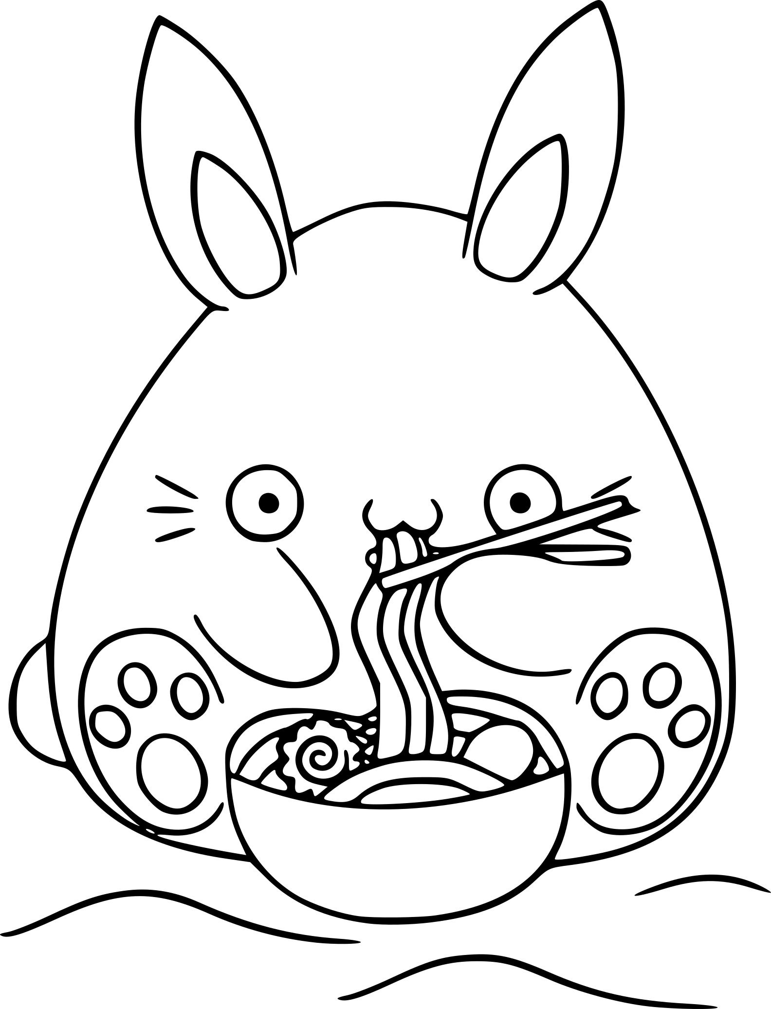 Cute Kawaii Food Coloring Pages FREE Printable 17