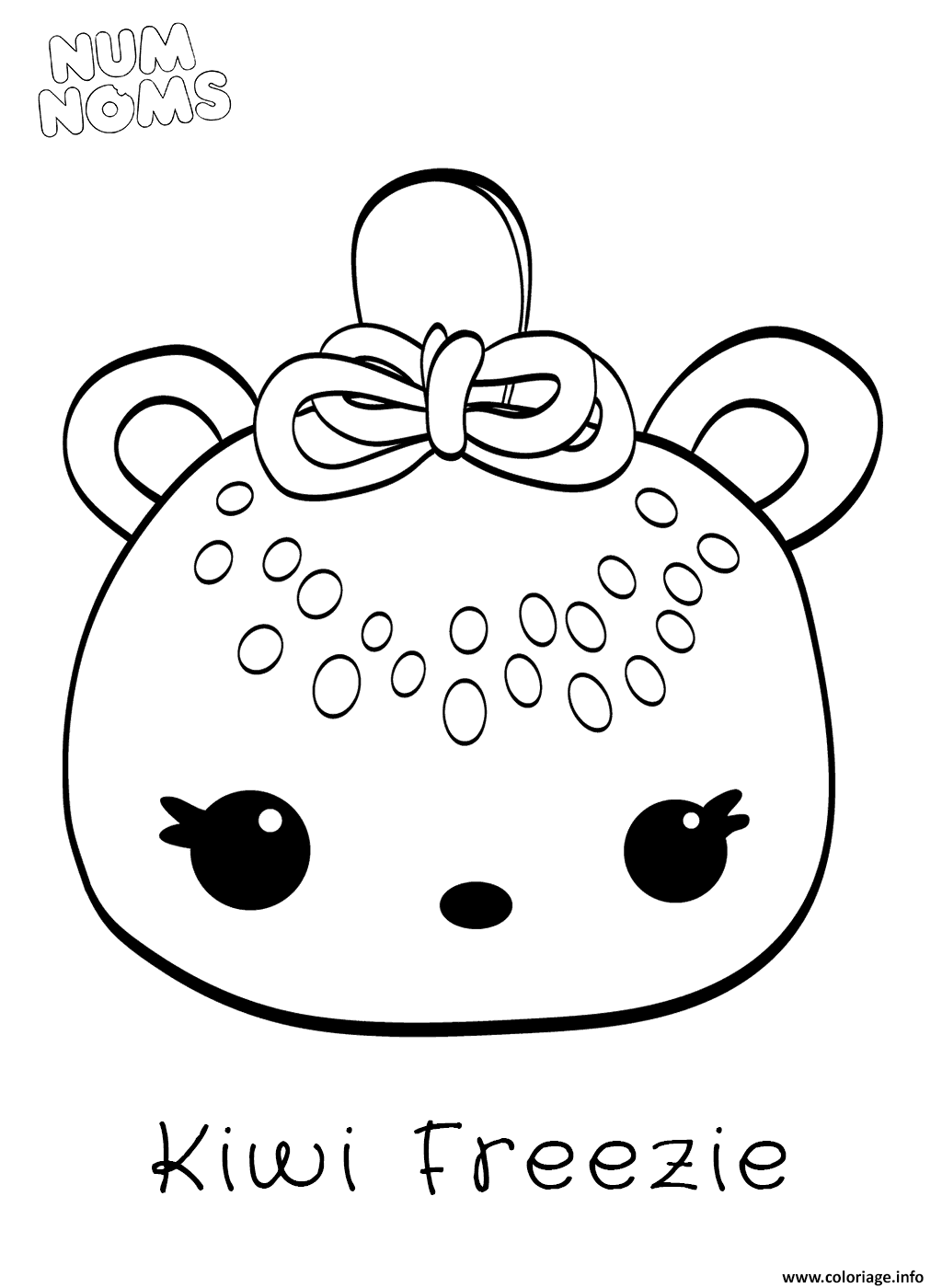 Cute Kawaii Food Coloring Pages FREE Printable 53