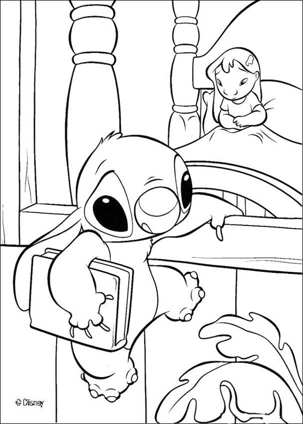 Cute Stitch Coloring Pages for Kids 24