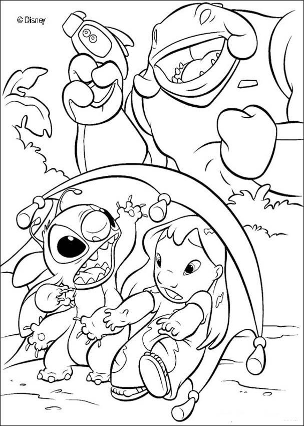 Cute Stitch Coloring Pages for Kids 56