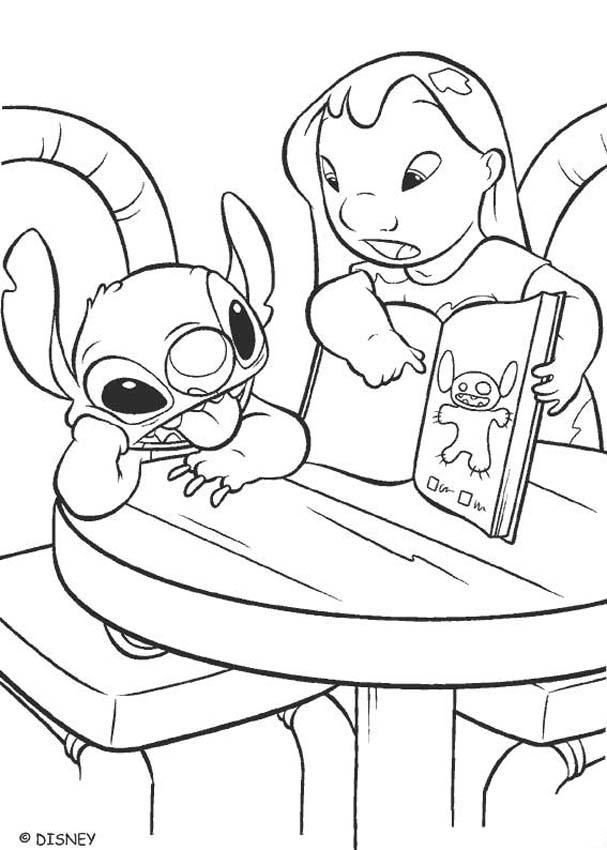 Cute Stitch Coloring Pages for Kids 79