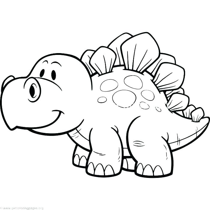 Dinosaur Coloring Page for Kids 111