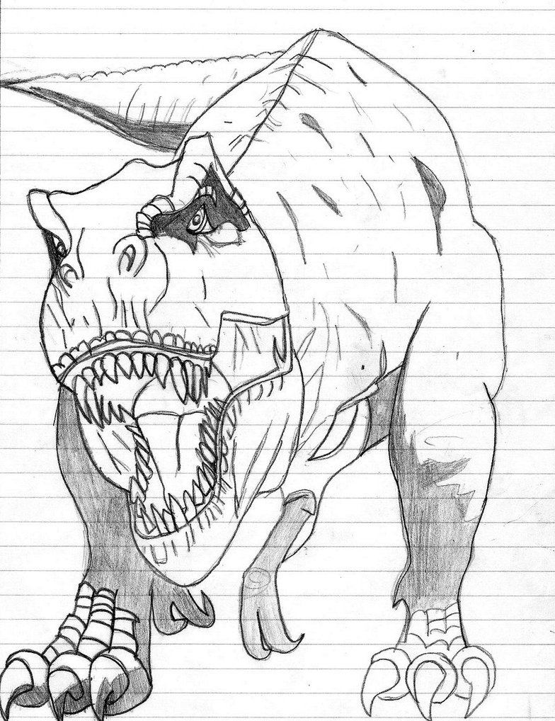 Dinosaur Coloring Page for Kids 14