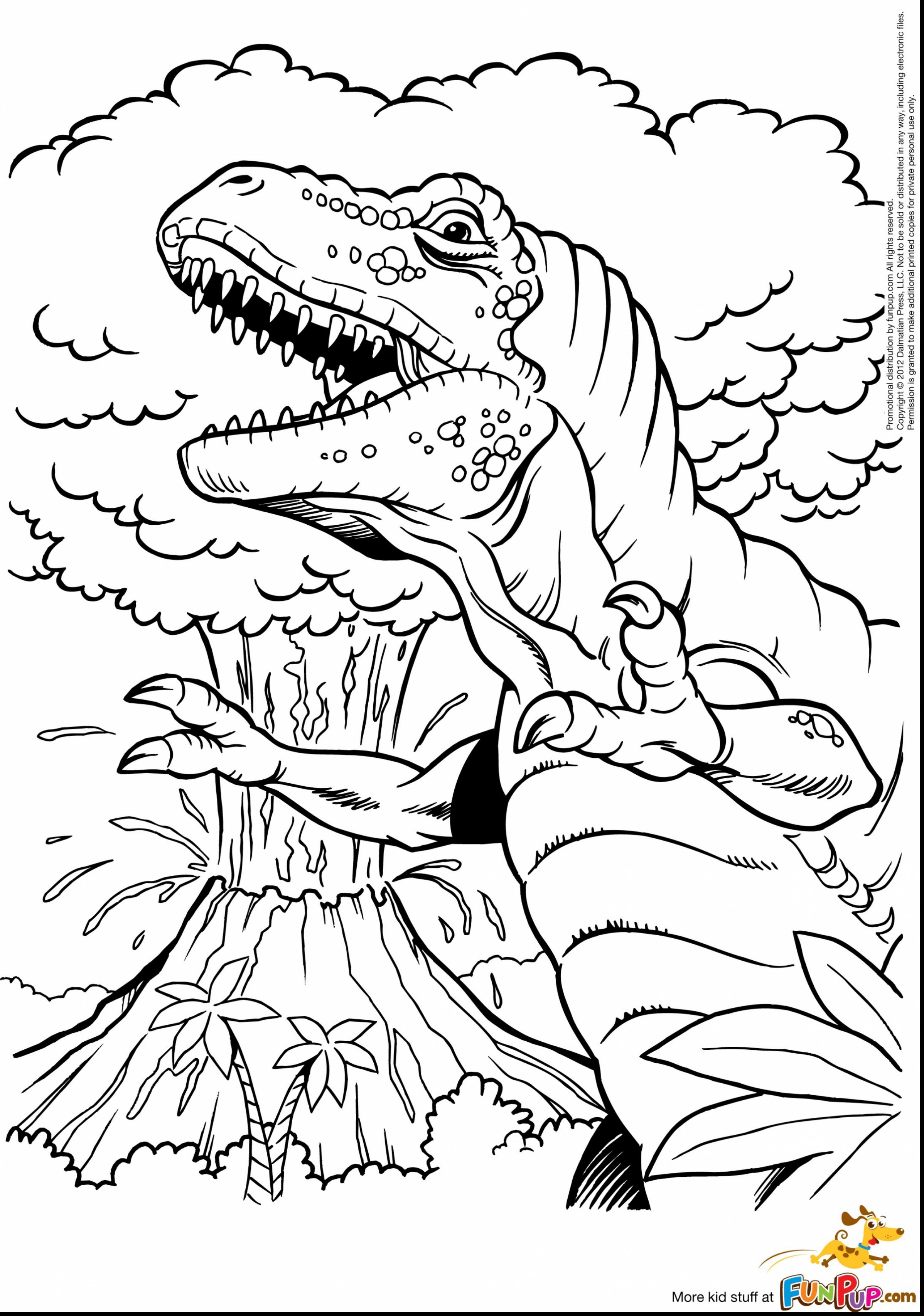 Dinosaur Coloring Page for Kids 48