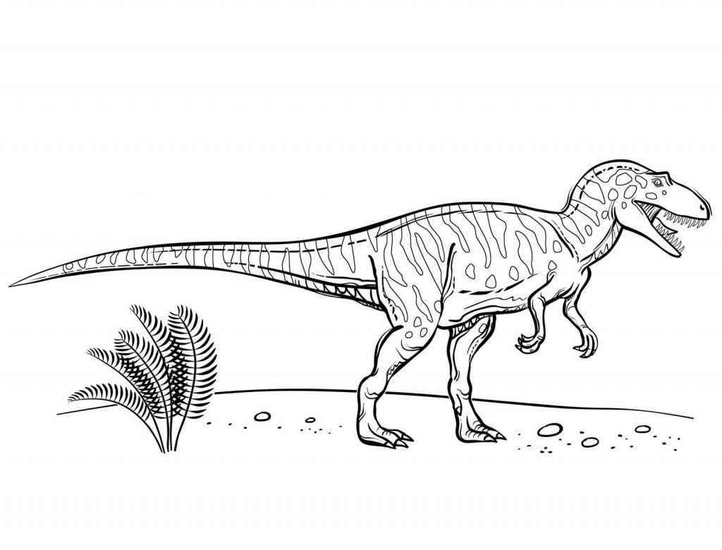 Dinosaur Coloring Page for Kids 94