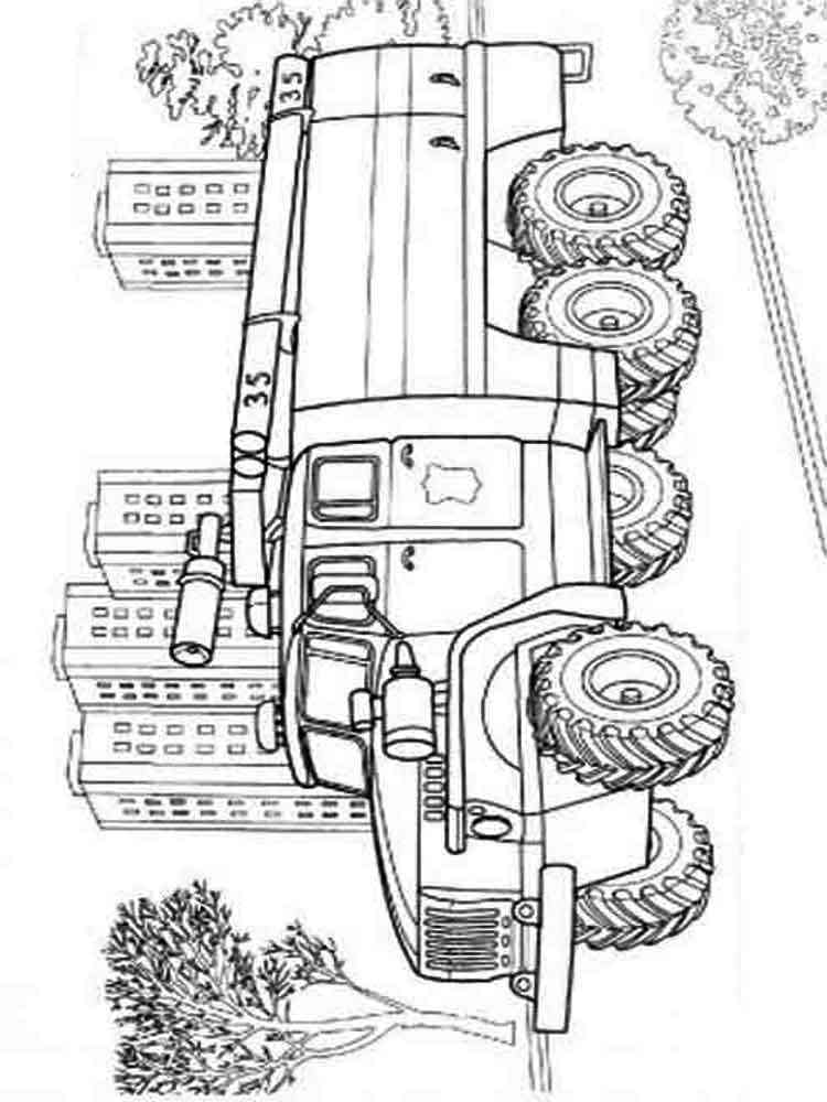 Fire Truck Coloring Page FREE Printable 117