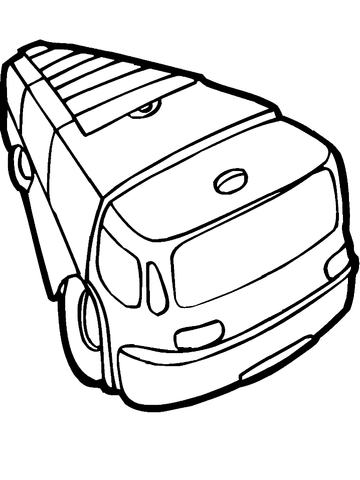 Fire Truck Coloring Page FREE Printable 148