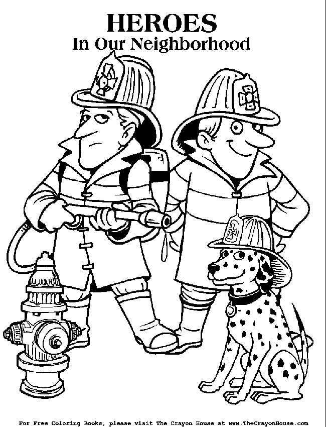 Fire Truck Coloring Page FREE Printable 23