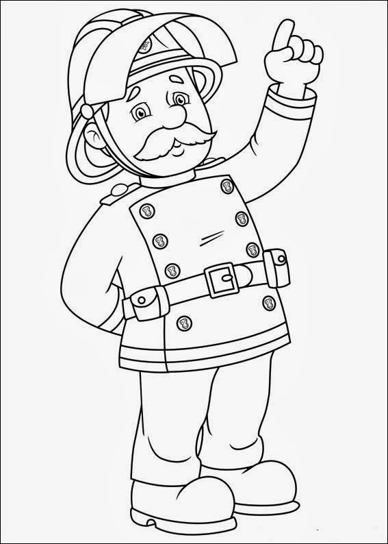 Fire Truck Coloring Page FREE Printable 25