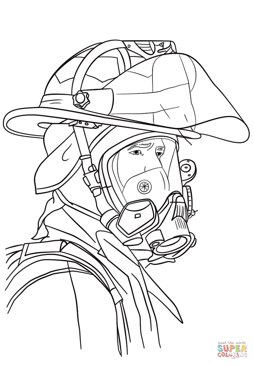 Fire Truck Coloring Page FREE Printable 27